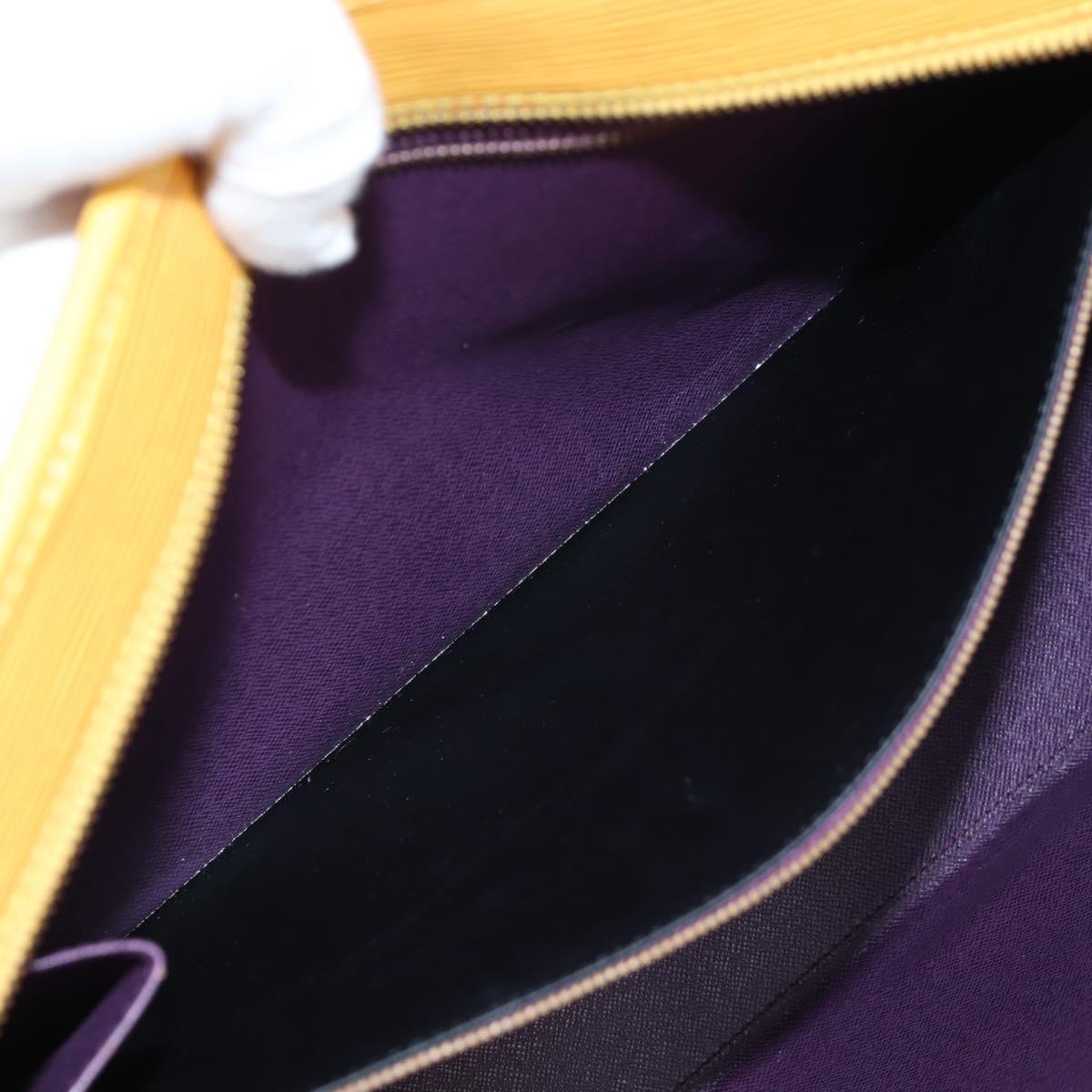 LOUIS VUITTON Epi Sack Weekend PM Hand Bag SPO LV Auth 193750SAV