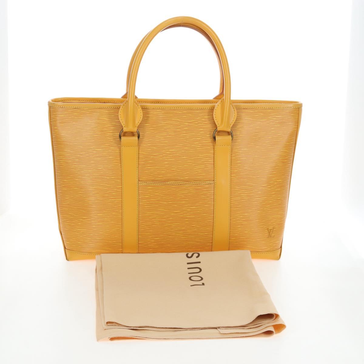 LOUIS VUITTON Epi Sack Weekend PM Hand Bag SPO LV Auth 193750SAV