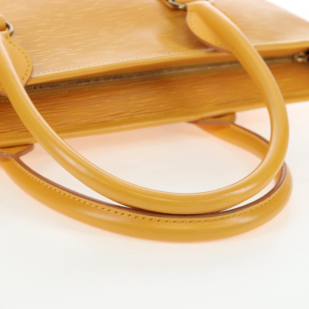 LOUIS VUITTON Epi Sack Weekend PM Hand Bag SPO LV Auth 193750SAV