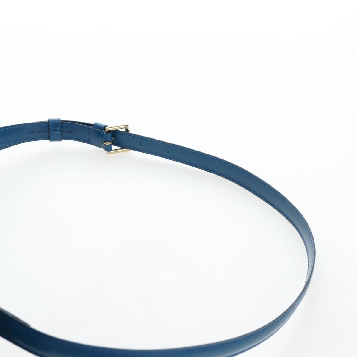 LOUIS VUITTON Epi Nice Hand Bag 2way Toledo Blue M48015 LV Auth 193753V