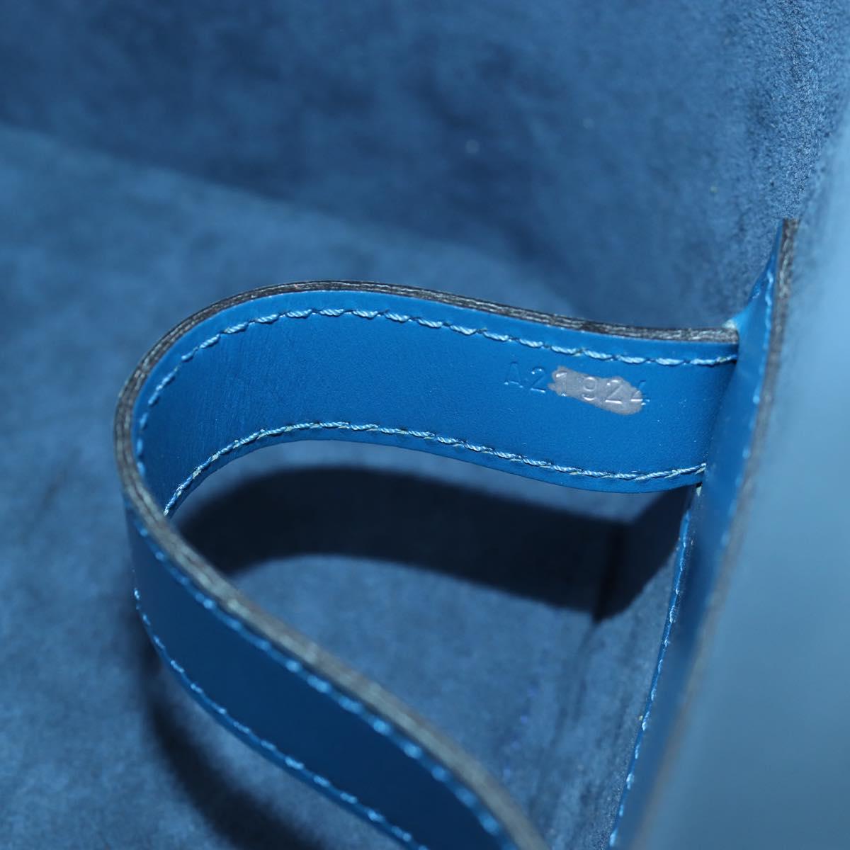 LOUIS VUITTON Epi Nice Hand Bag 2way Toledo Blue M48015 LV Auth 193753V