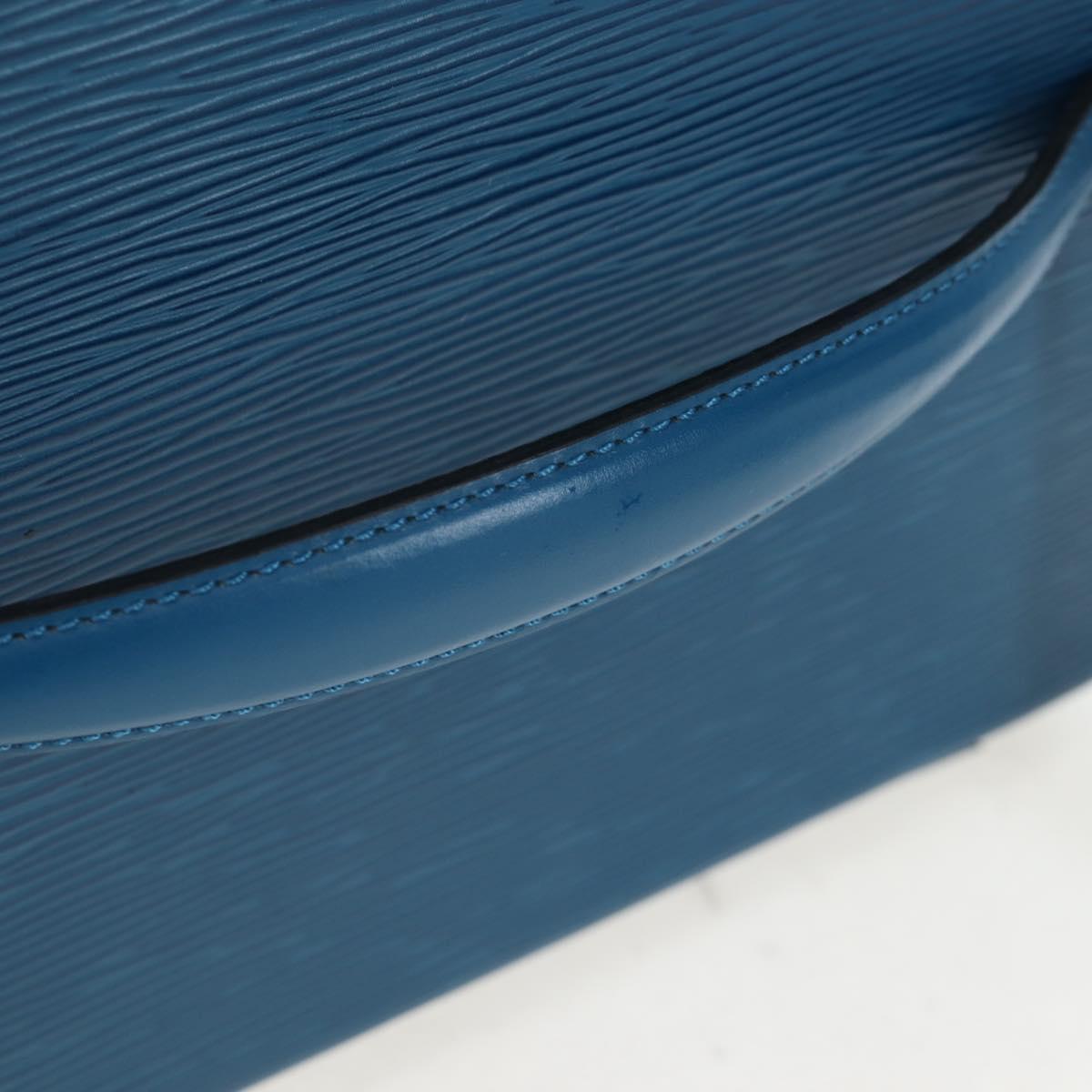 LOUIS VUITTON Epi Nice Hand Bag 2way Toledo Blue M48015 LV Auth 193753V