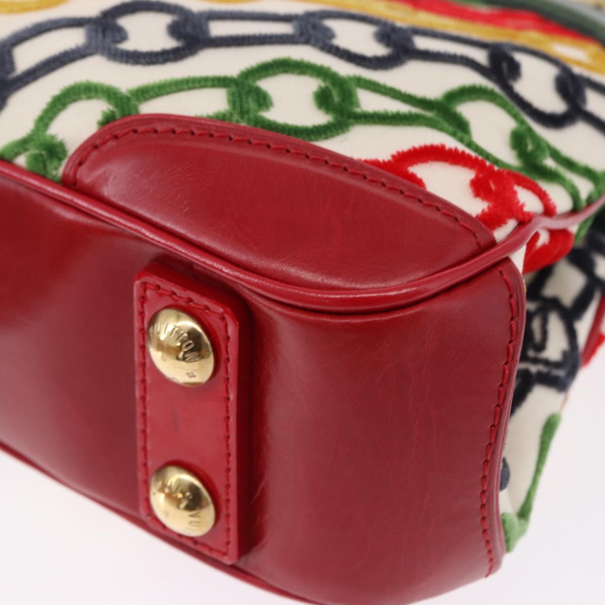 LOUIS VUITTON Monogram Charm Mini Linda Hand Bag Multicolor LV Auth 193756SM