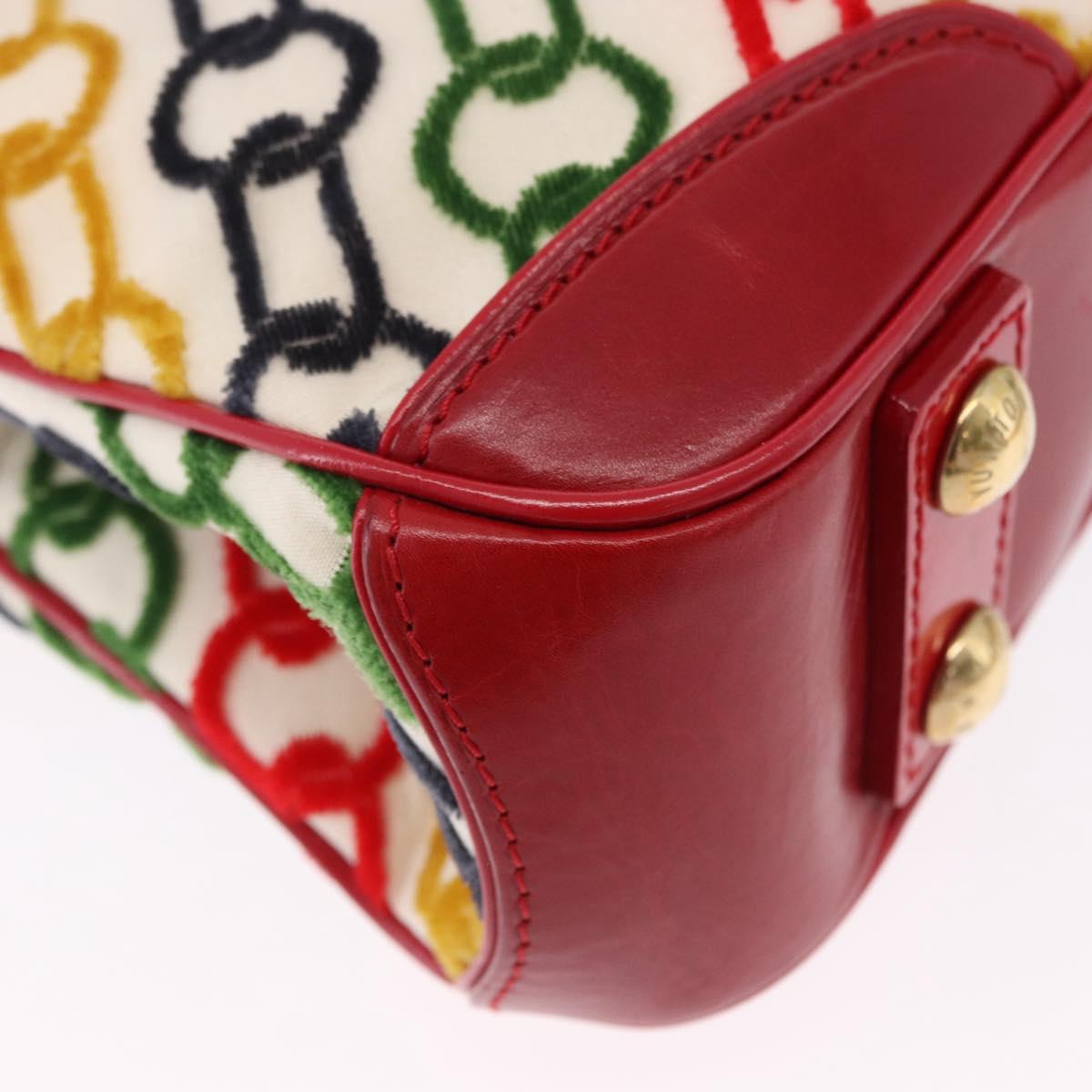 LOUIS VUITTON Monogram Charm Mini Linda Hand Bag Multicolor LV Auth 193756SM