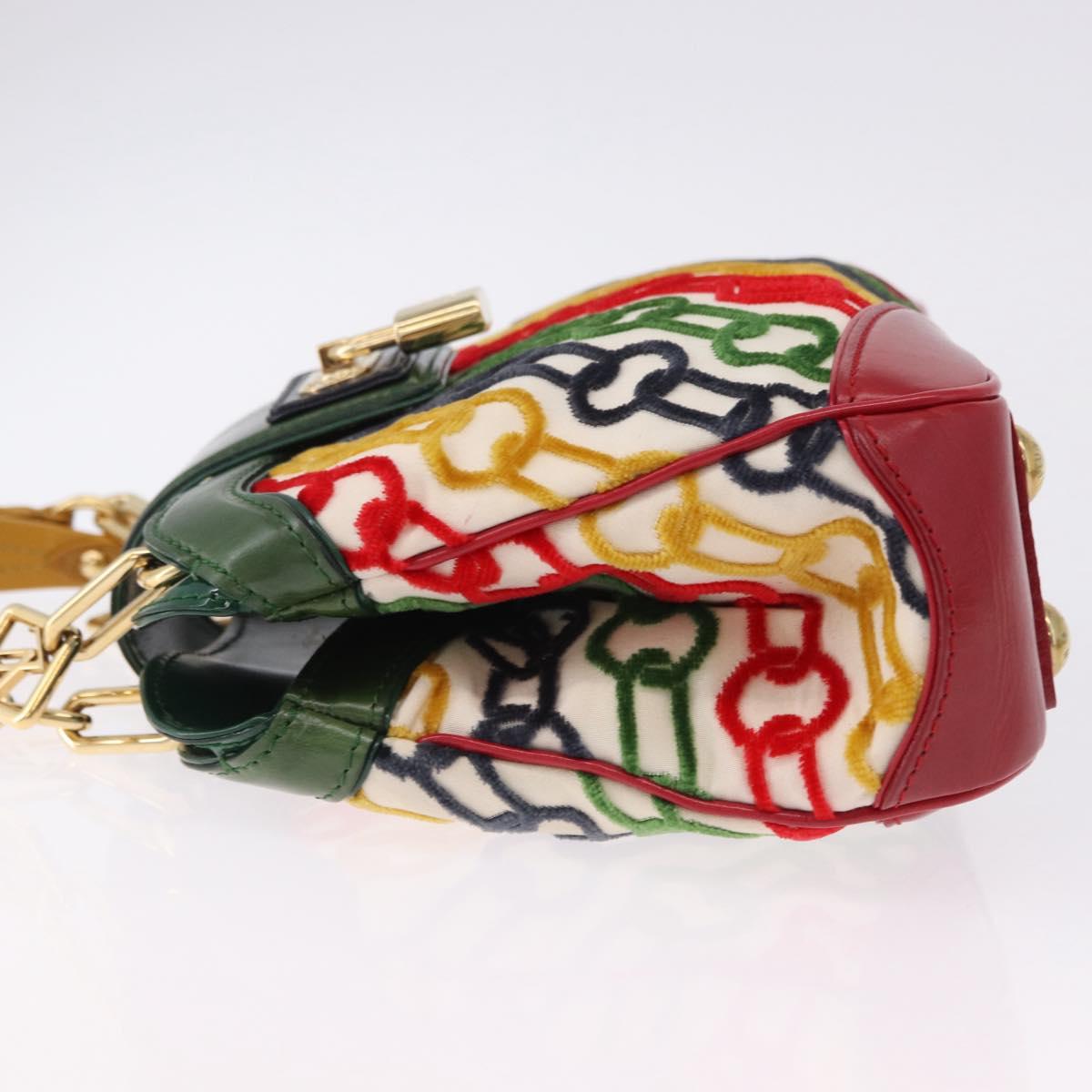 LOUIS VUITTON Monogram Charm Mini Linda Hand Bag Multicolor LV Auth 193756SM