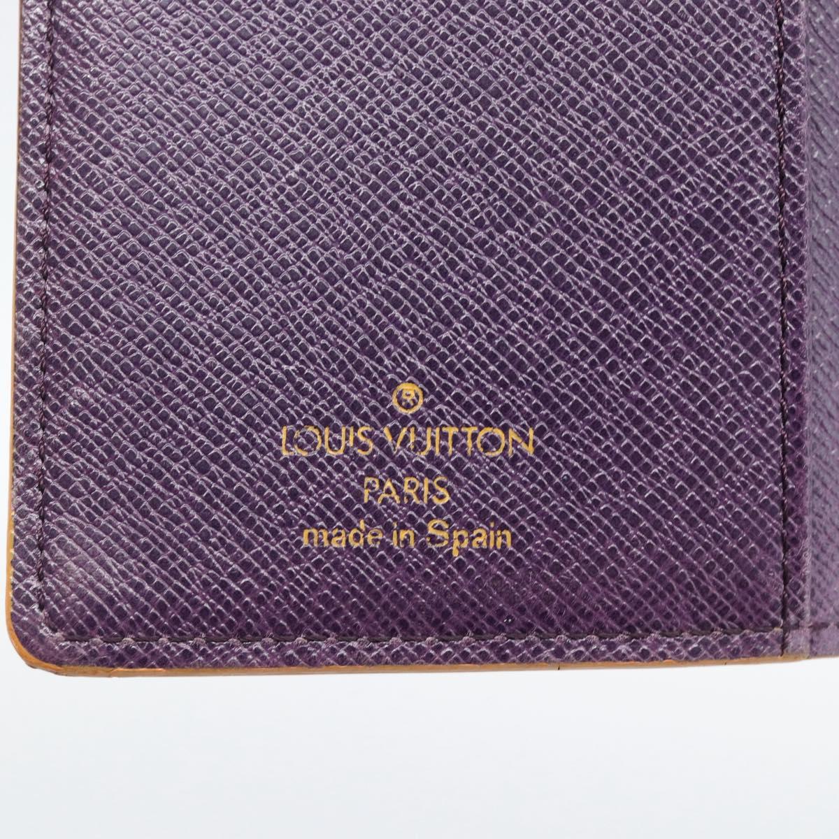 LOUIS VUITTON Epi Agenda PM Day Planner Cover Yellow R20059 LV Auth 193758