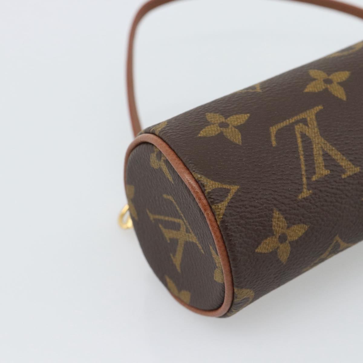 LOUIS VUITTON Monogram Papillon Pouch LV Auth 193760V