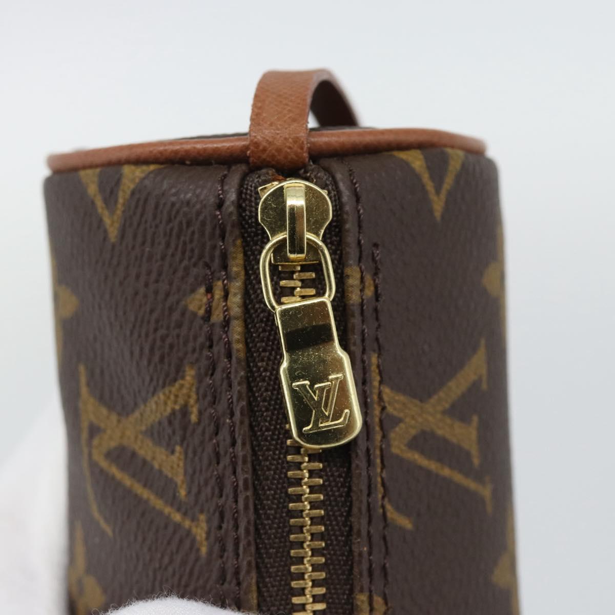 LOUIS VUITTON Monogram Papillon Pouch LV Auth 193760V