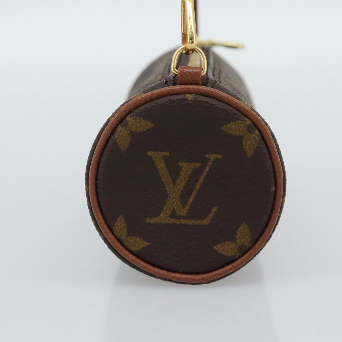 LOUIS VUITTON Monogram Papillon Pouch LV Auth 193760V