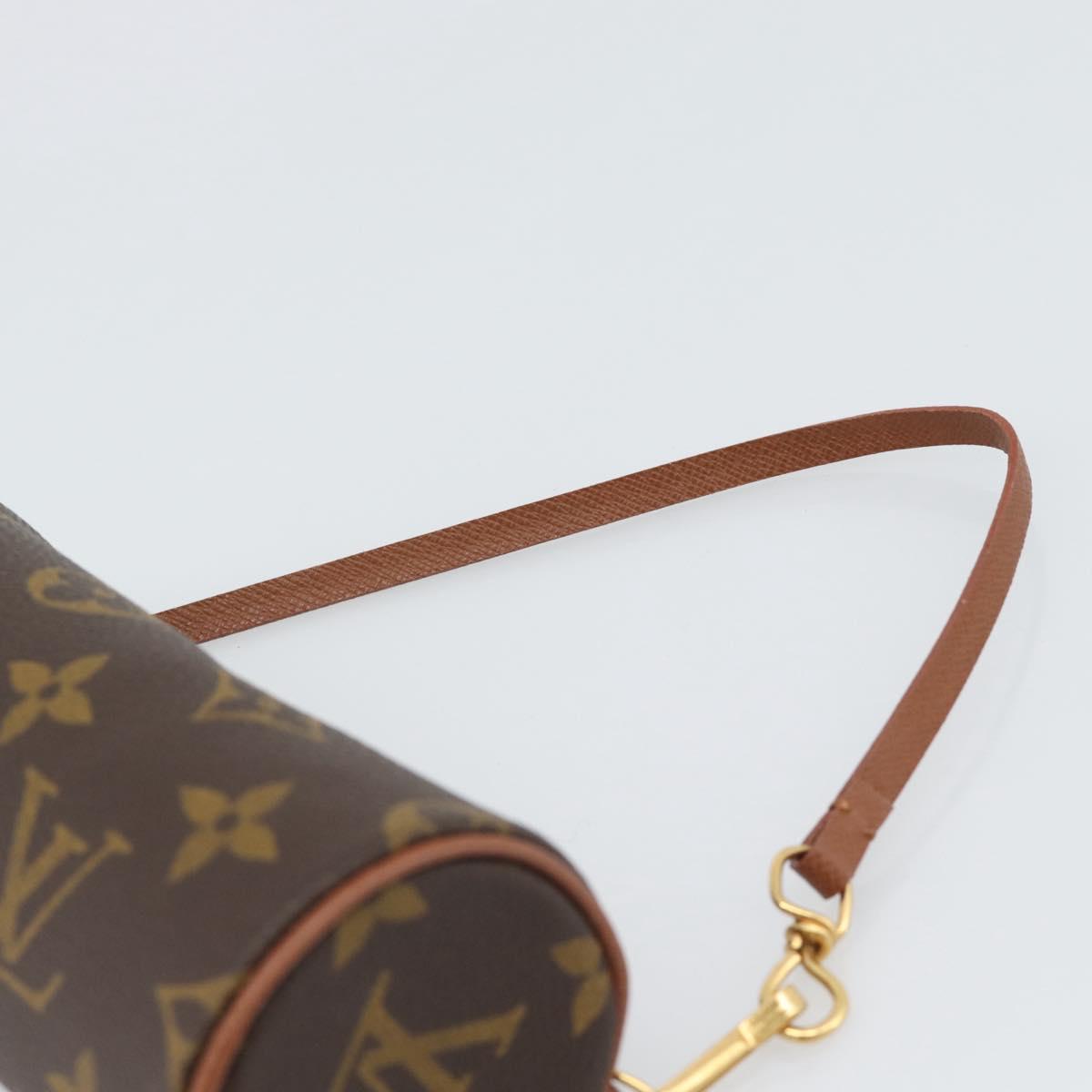 LOUIS VUITTON Monogram Papillon Pouch LV Auth 193760V