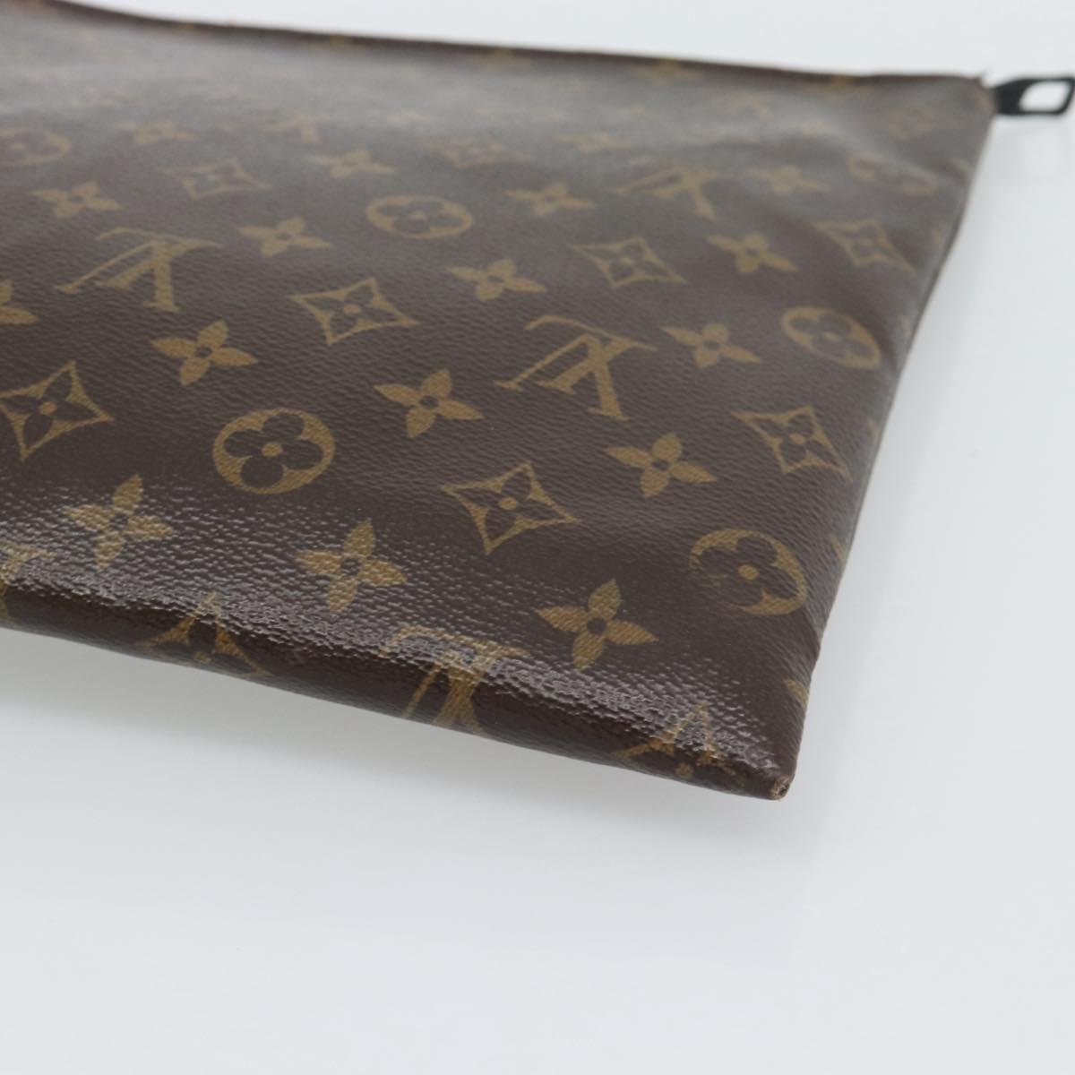 LOUIS VUITTON Solar Powered Ray Pochette A4 Clutch Bag M44484 LV Auth 193761V