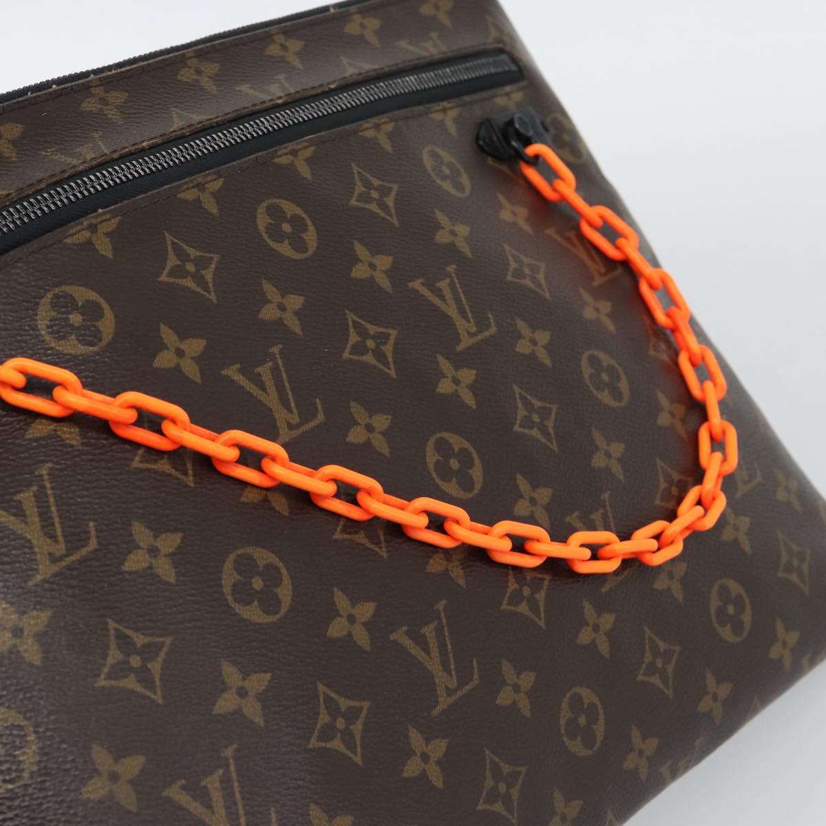 LOUIS VUITTON Solar Powered Ray Pochette A4 Clutch Bag M44484 LV Auth 193761V