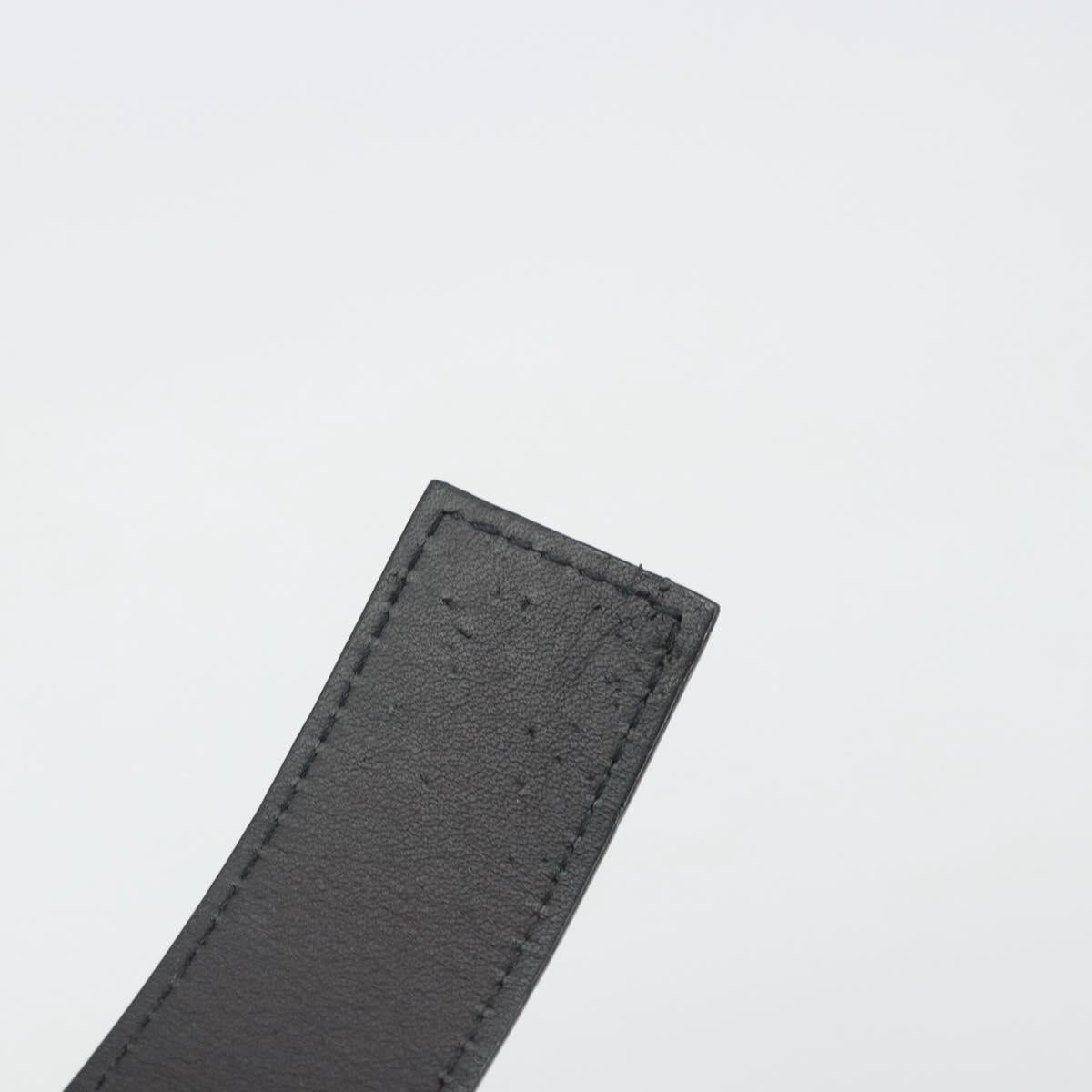 LOUIS VUITTON Multicolor Ceinture LV cut Belt Black M6890 LV Auth 193765V