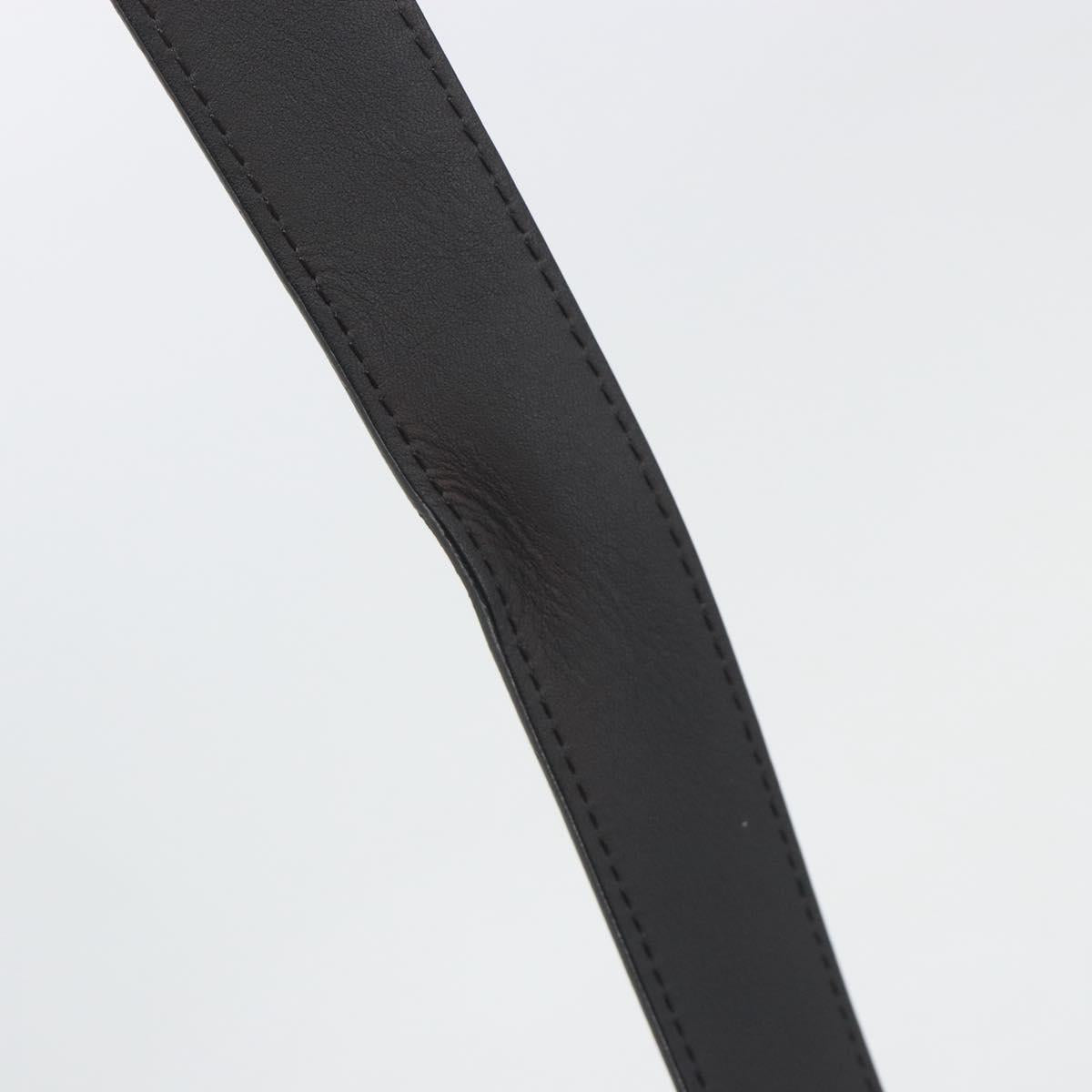 LOUIS VUITTON Multicolor Ceinture LV cut Belt Black M6890 LV Auth 193765V