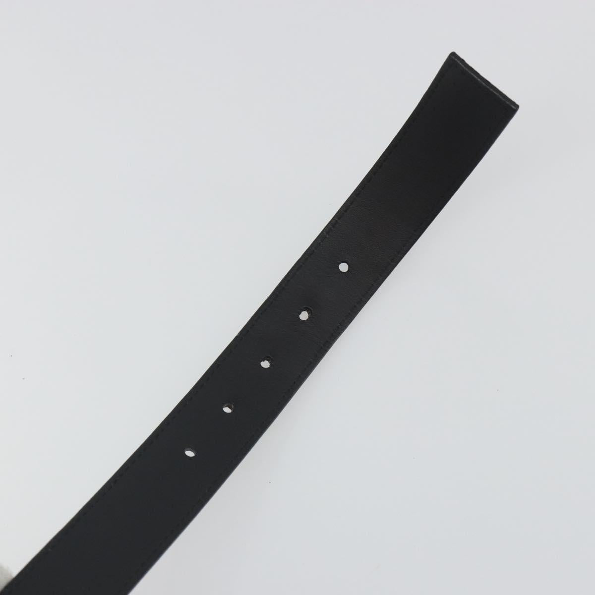 LOUIS VUITTON Multicolor Ceinture LV cut Belt Black M6890 LV Auth 193765V