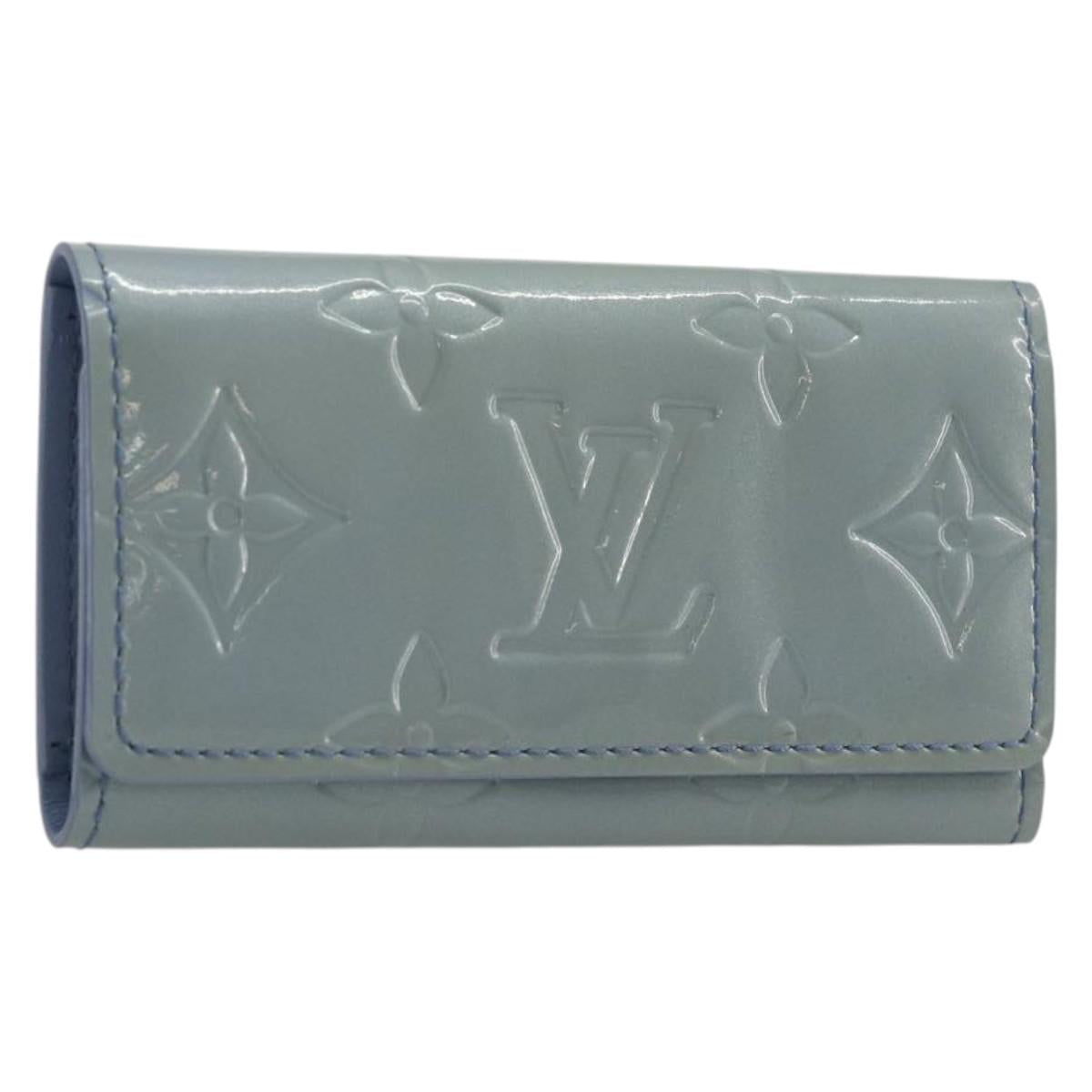LOUIS VUITTON Vernis Multicles 4 Key Case Lavand Amarrant LV Auth 193767A