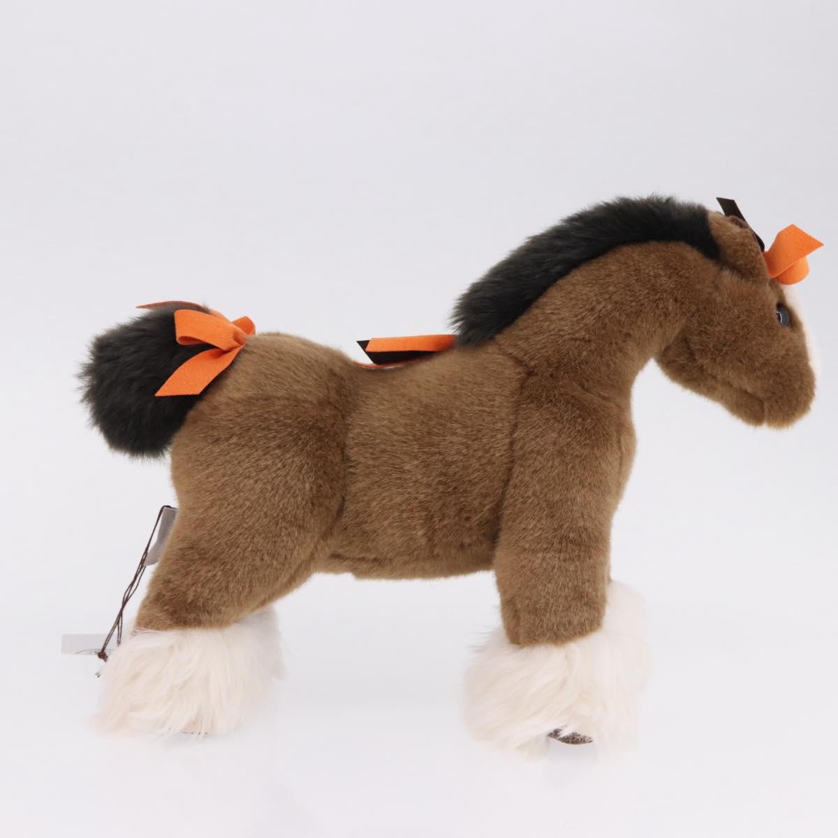 HERMES Elmy PM Stuffed Polyester Brown Auth 193772SAM