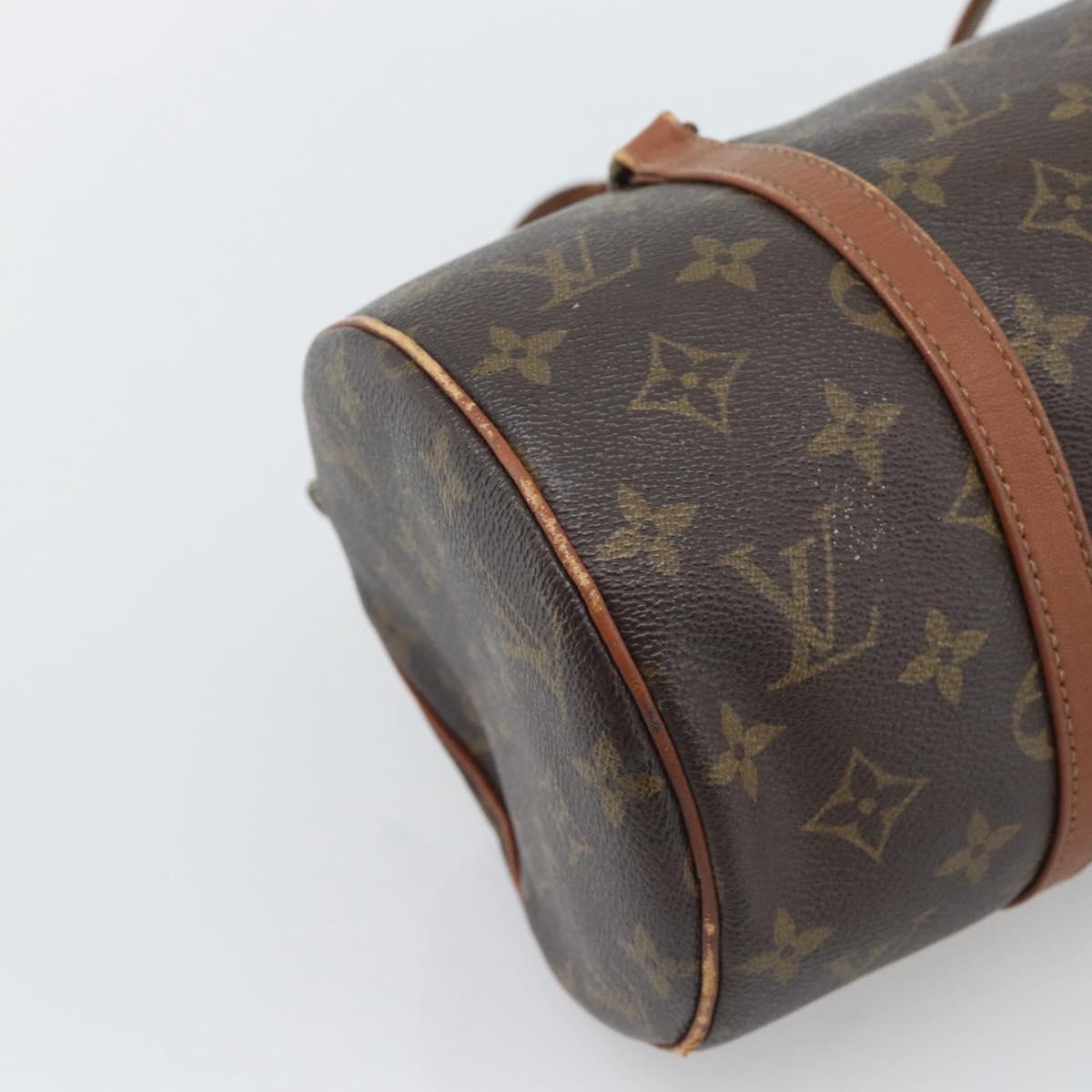 LOUIS VUITTON Monogram Papillon 30 Hand Bag M51365 LV Auth 193782
