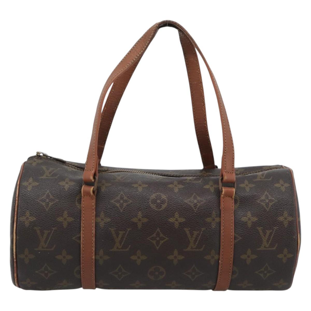 LOUIS VUITTON Monogram Papillon 30 Hand Bag M51365 LV Auth 193782