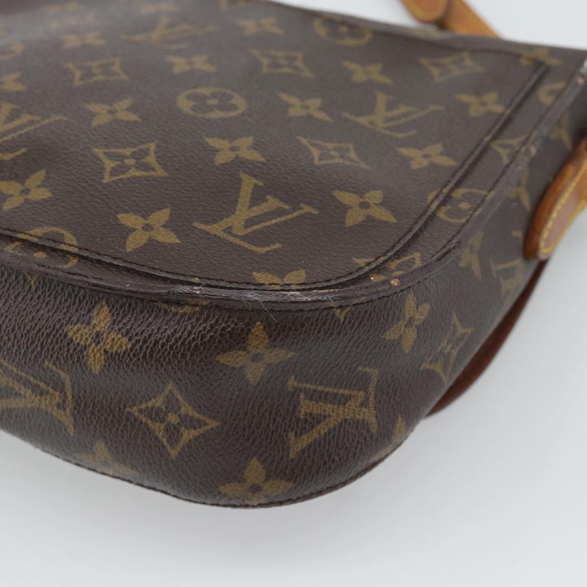 LOUIS VUITTON Monogram Saint Cloud GM Shoulder Bag M51242 LV Auth 193789