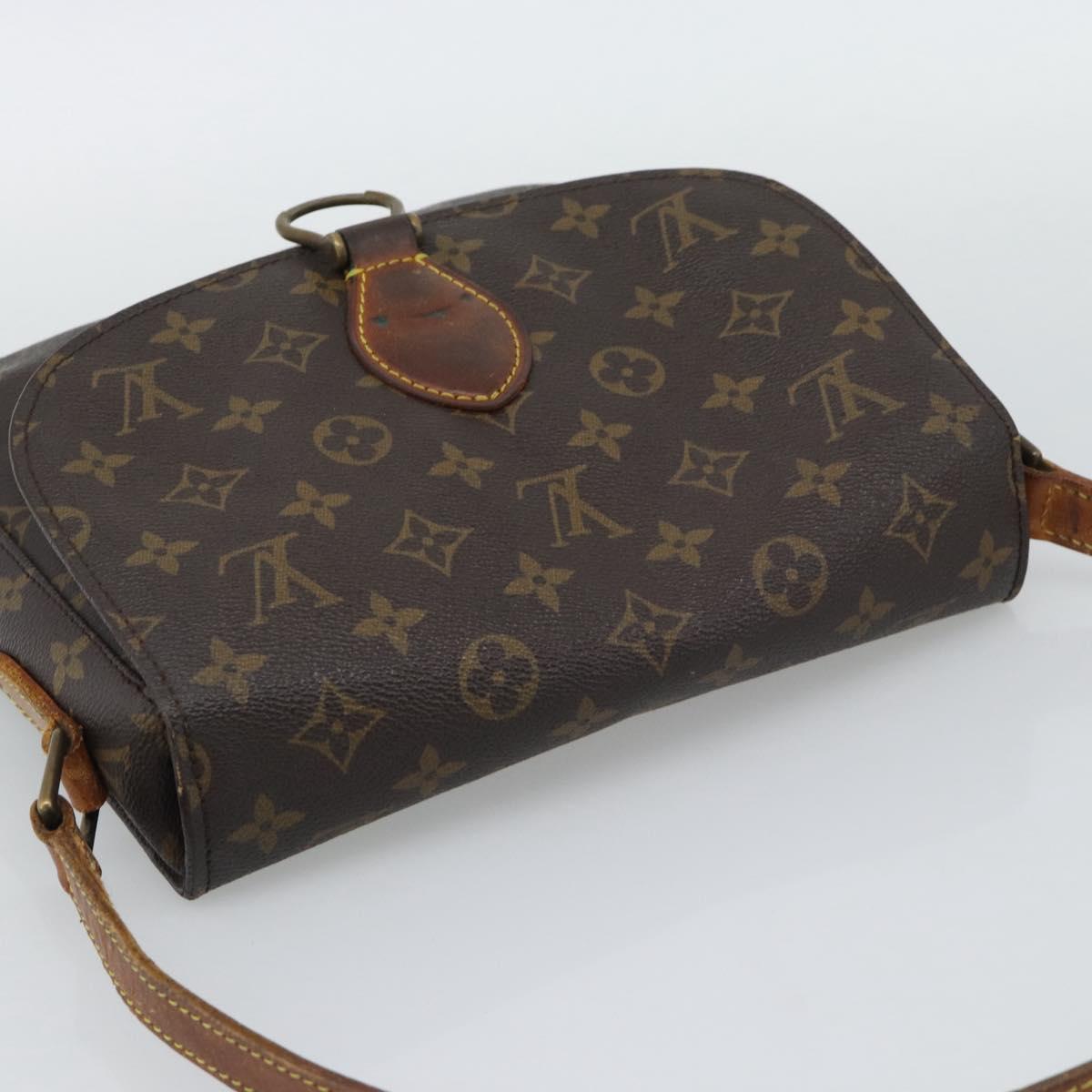 LOUIS VUITTON Monogram Saint Cloud GM Shoulder Bag M51242 LV Auth 193789