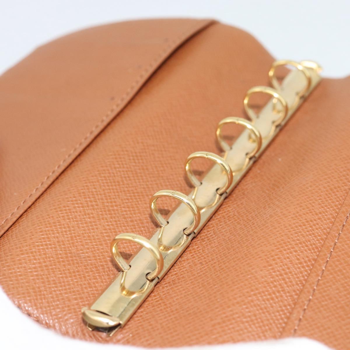 LOUIS VUITTON Monogram Agenda PM Day Planner Cover R20005 LV Auth 193794