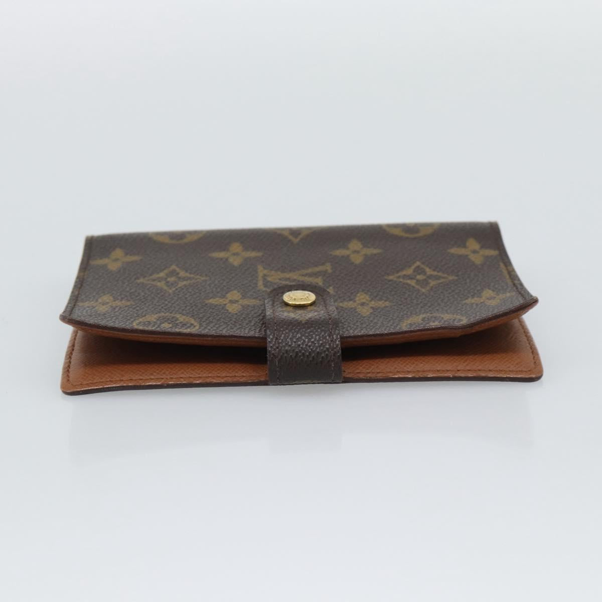 LOUIS VUITTON Monogram Agenda PM Day Planner Cover R20005 LV Auth 193794