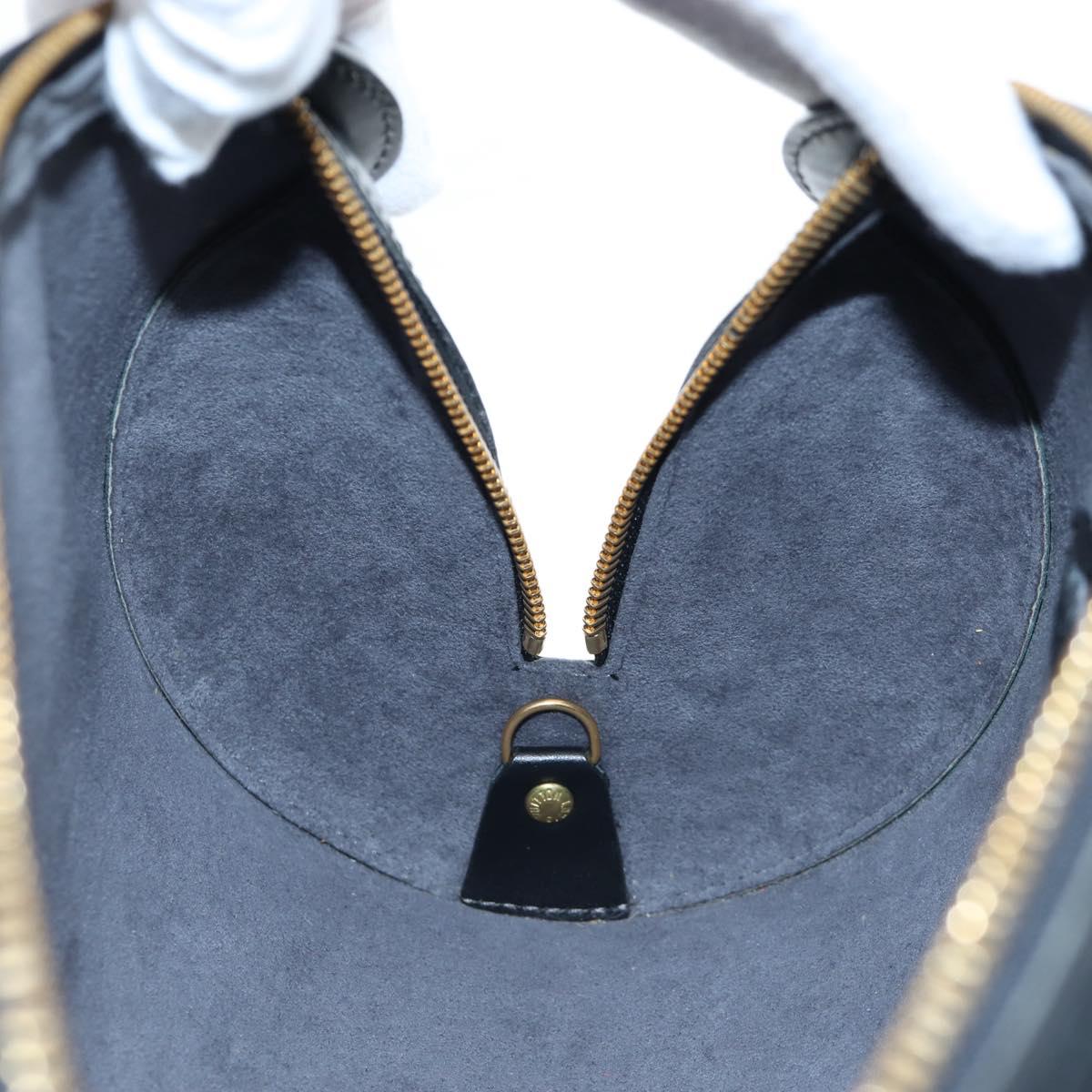 LOUIS VUITTON Epi Soufflot Hand Bag Black M52222 LV Auth 193839V