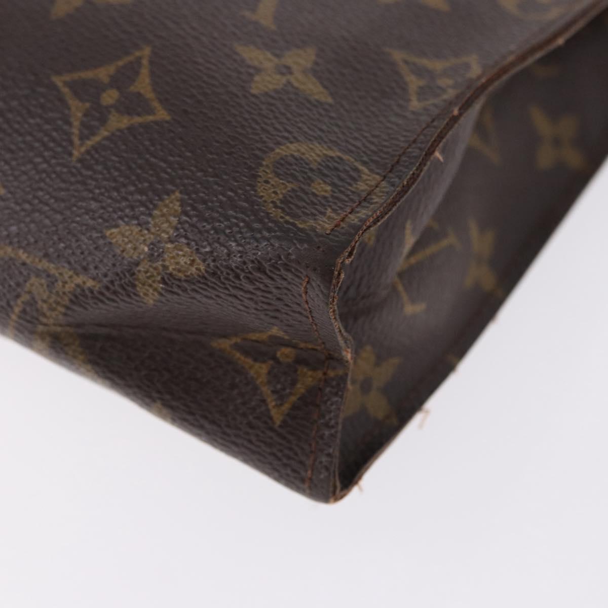 LOUIS VUITTON Monogram Poche Toilette 26 Pouch M47542 LV Auth 193844