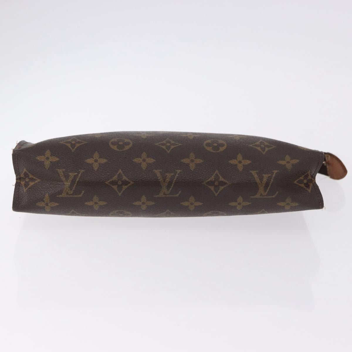 LOUIS VUITTON Monogram Poche Toilette 26 Pouch M47542 LV Auth 193844