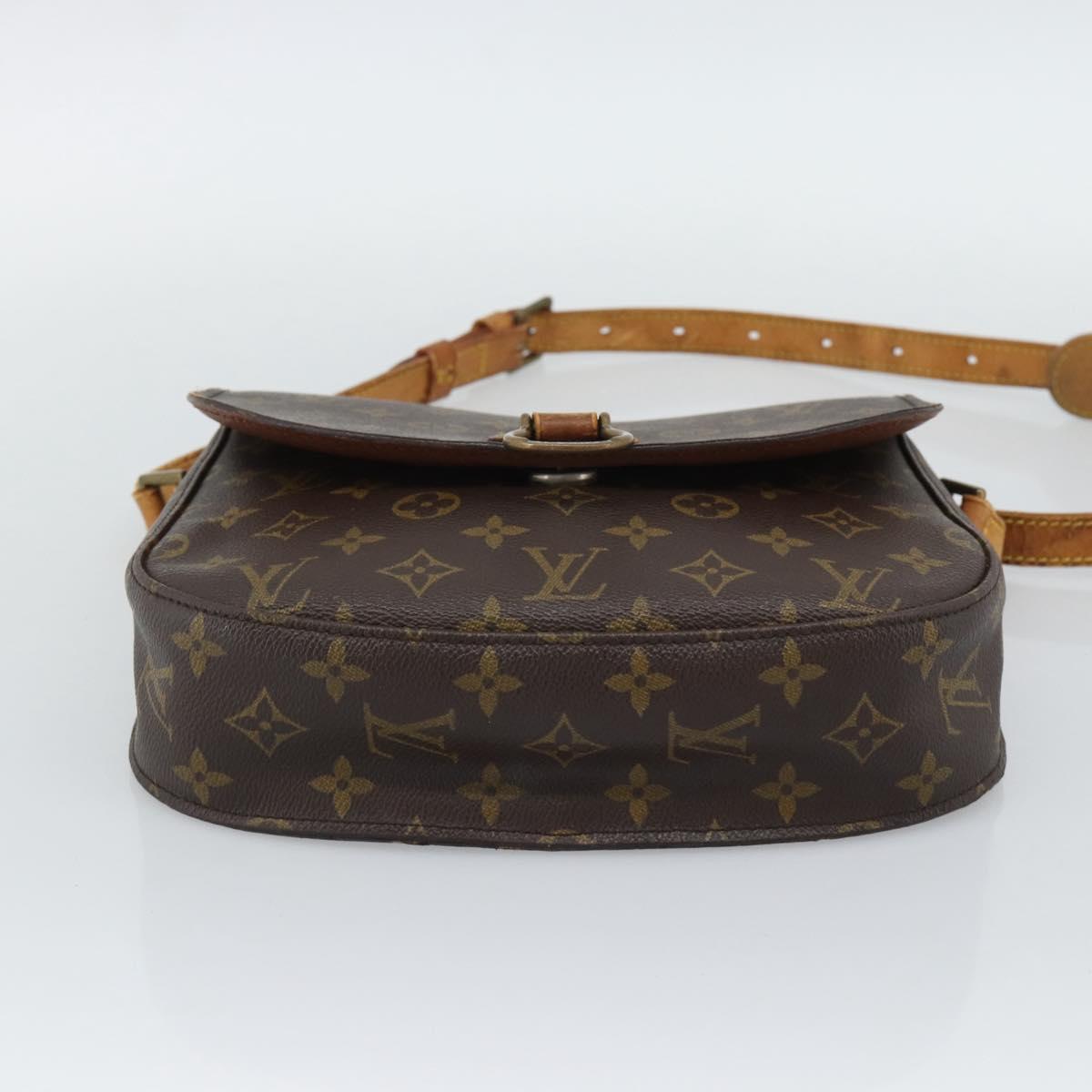 LOUIS VUITTON Monogram Saint Cloud GM Shoulder Bag M51242 LV Auth 193845