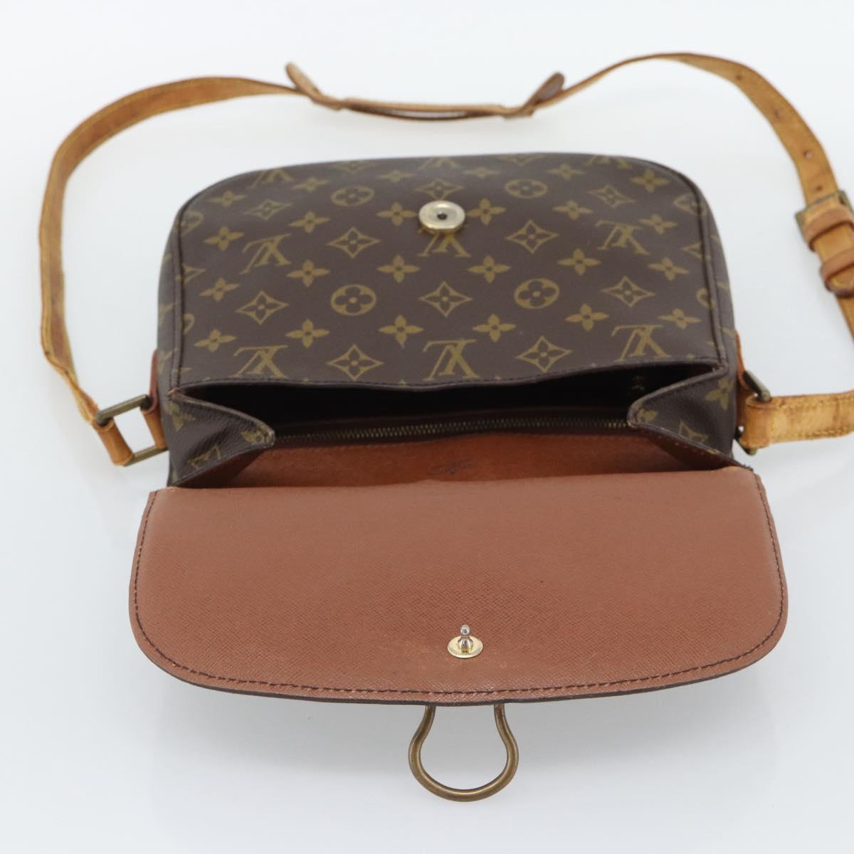 LOUIS VUITTON Monogram Saint Cloud GM Shoulder Bag M51242 LV Auth 193845