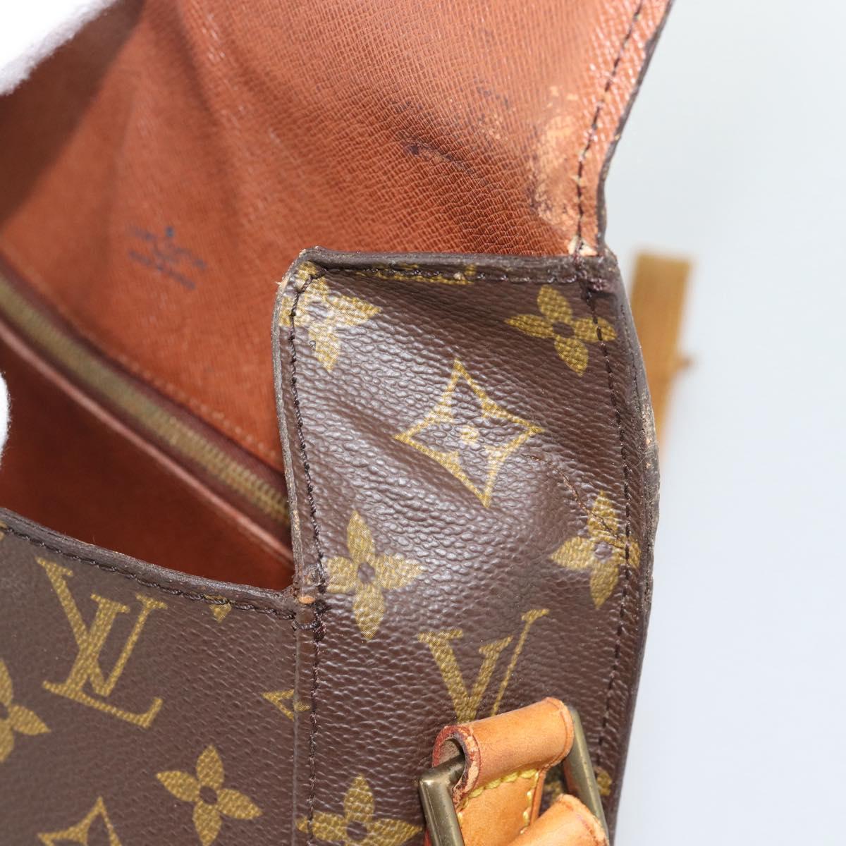 LOUIS VUITTON Monogram Saint Cloud GM Shoulder Bag M51242 LV Auth 193845