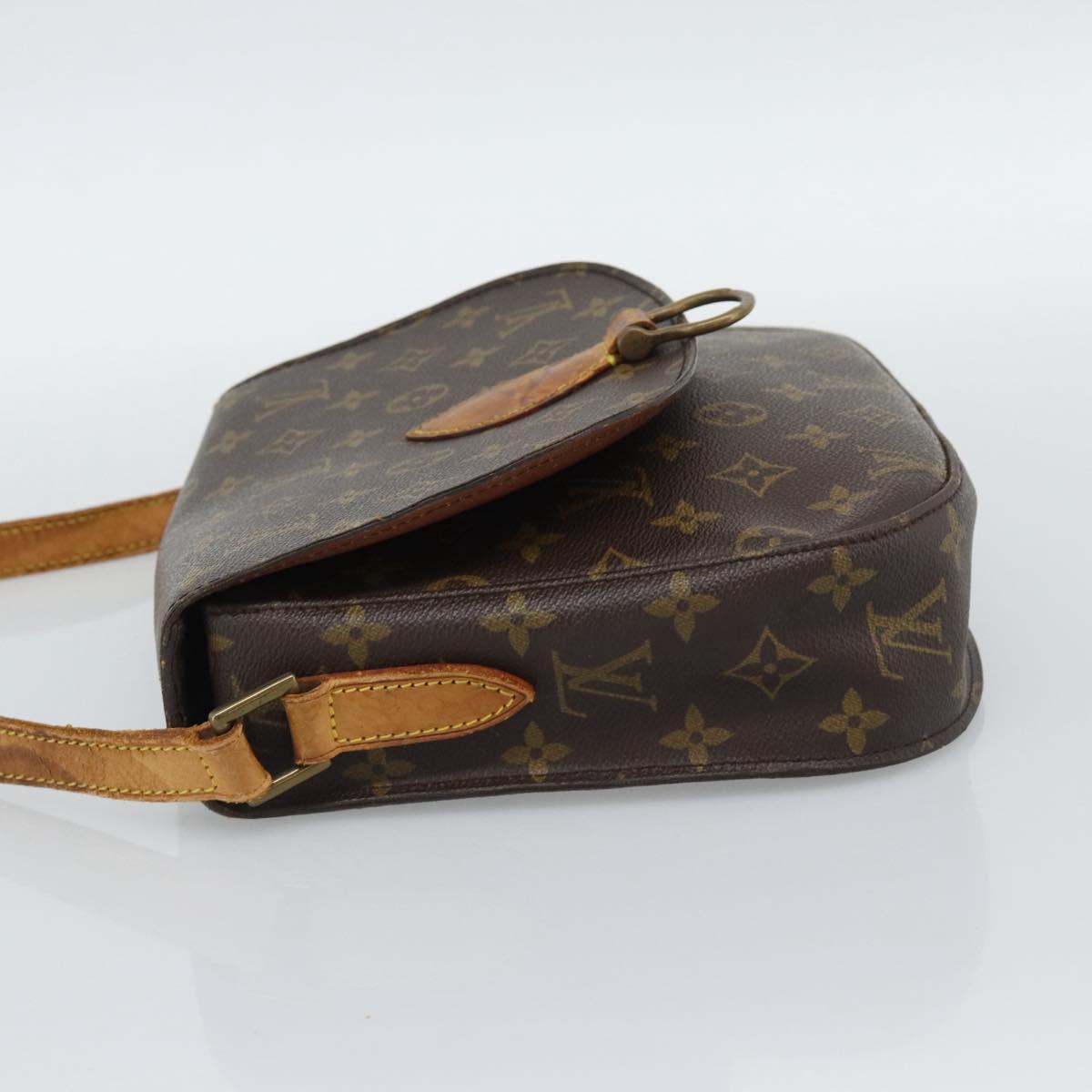 LOUIS VUITTON Monogram Saint Cloud GM Shoulder Bag M51242 LV Auth 193845