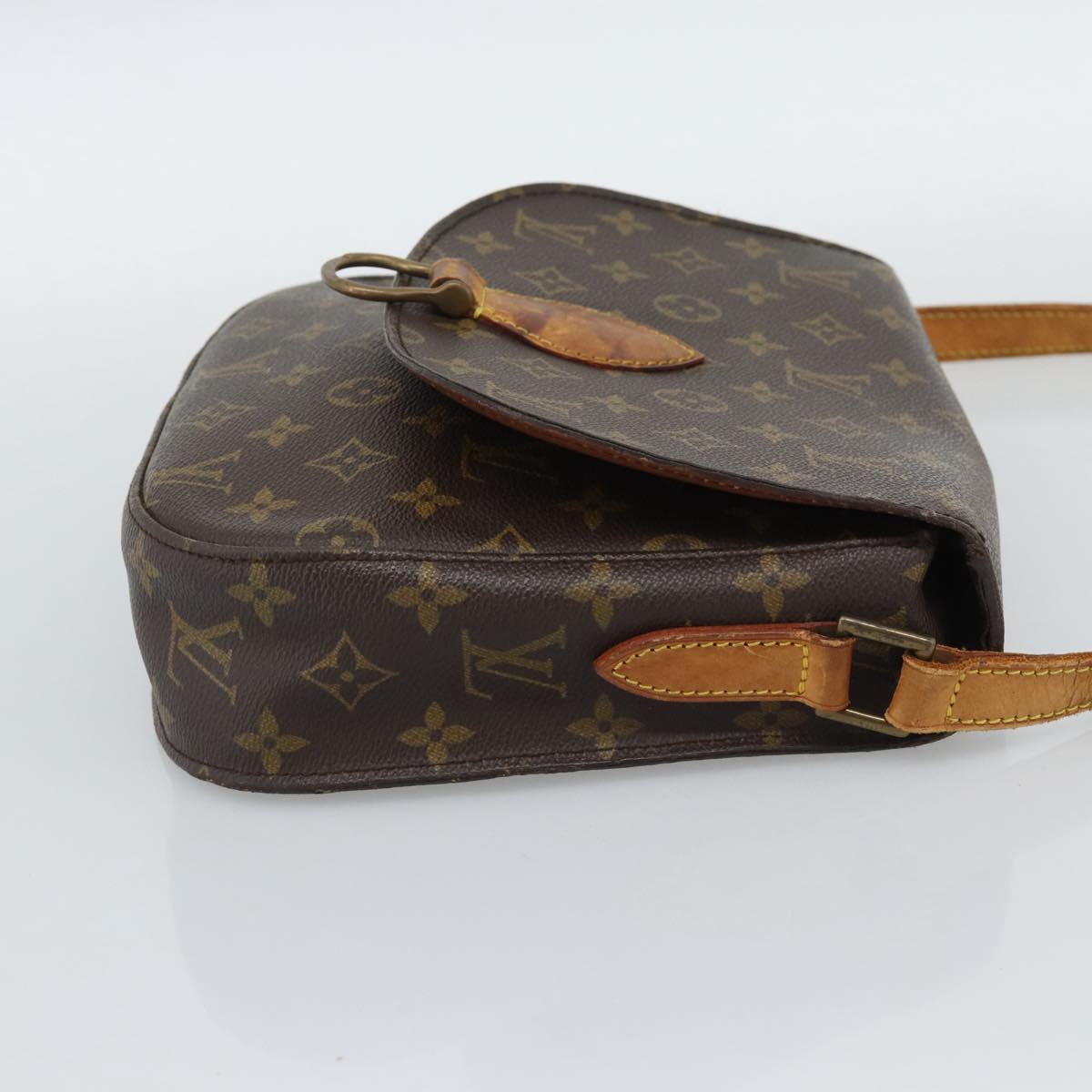 LOUIS VUITTON Monogram Saint Cloud GM Shoulder Bag M51242 LV Auth 193845
