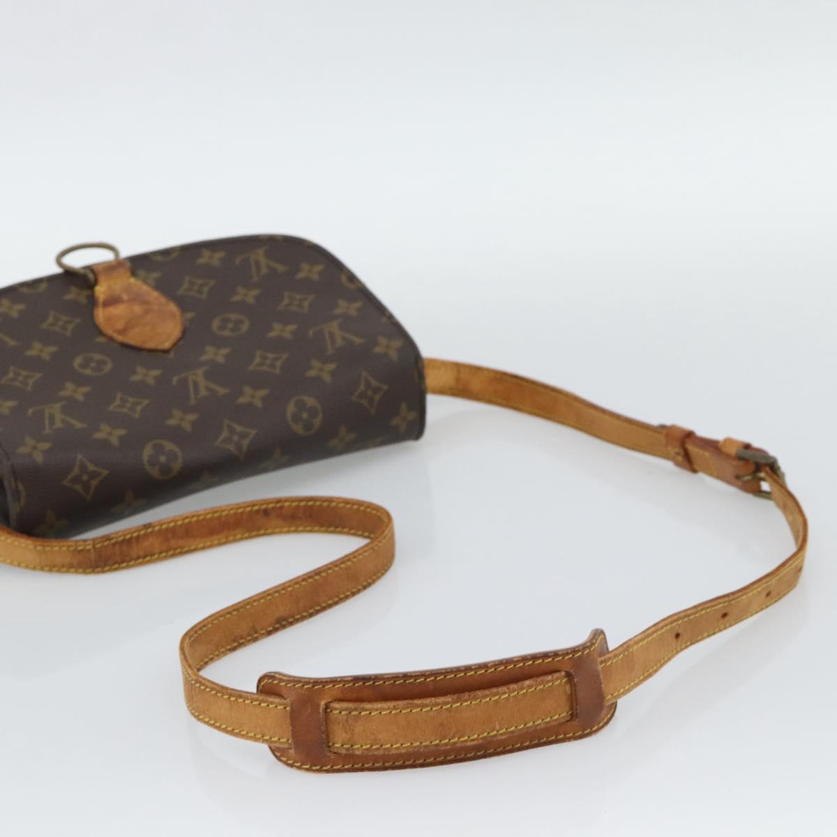 LOUIS VUITTON Monogram Saint Cloud GM Shoulder Bag M51242 LV Auth 193845