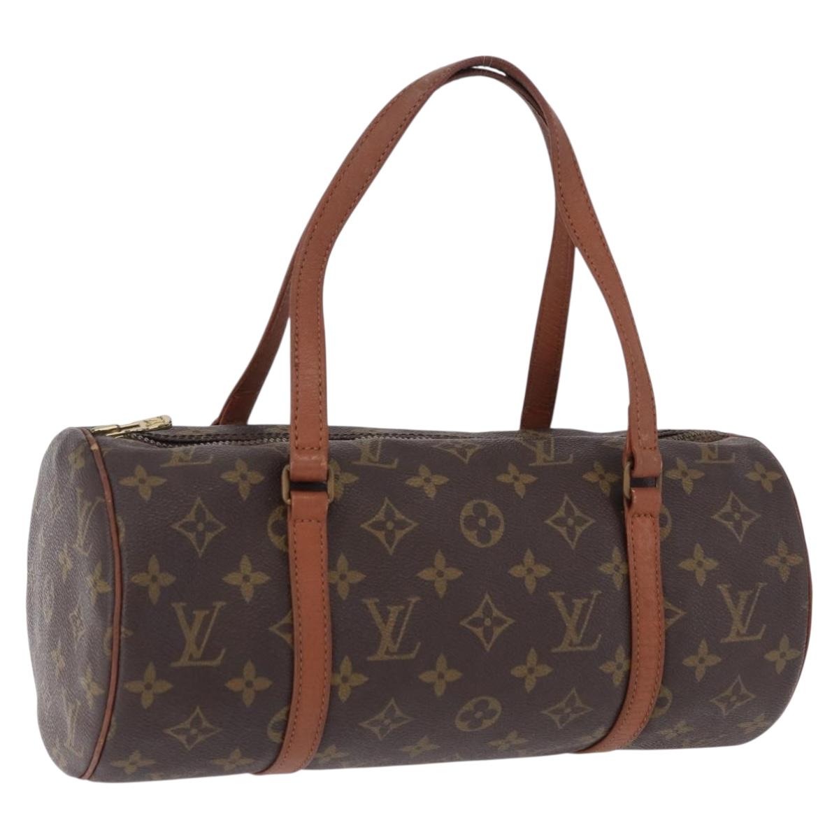 LOUIS VUITTON Monogram Papillon 30 Hand Bag M51365 LV Auth 193849