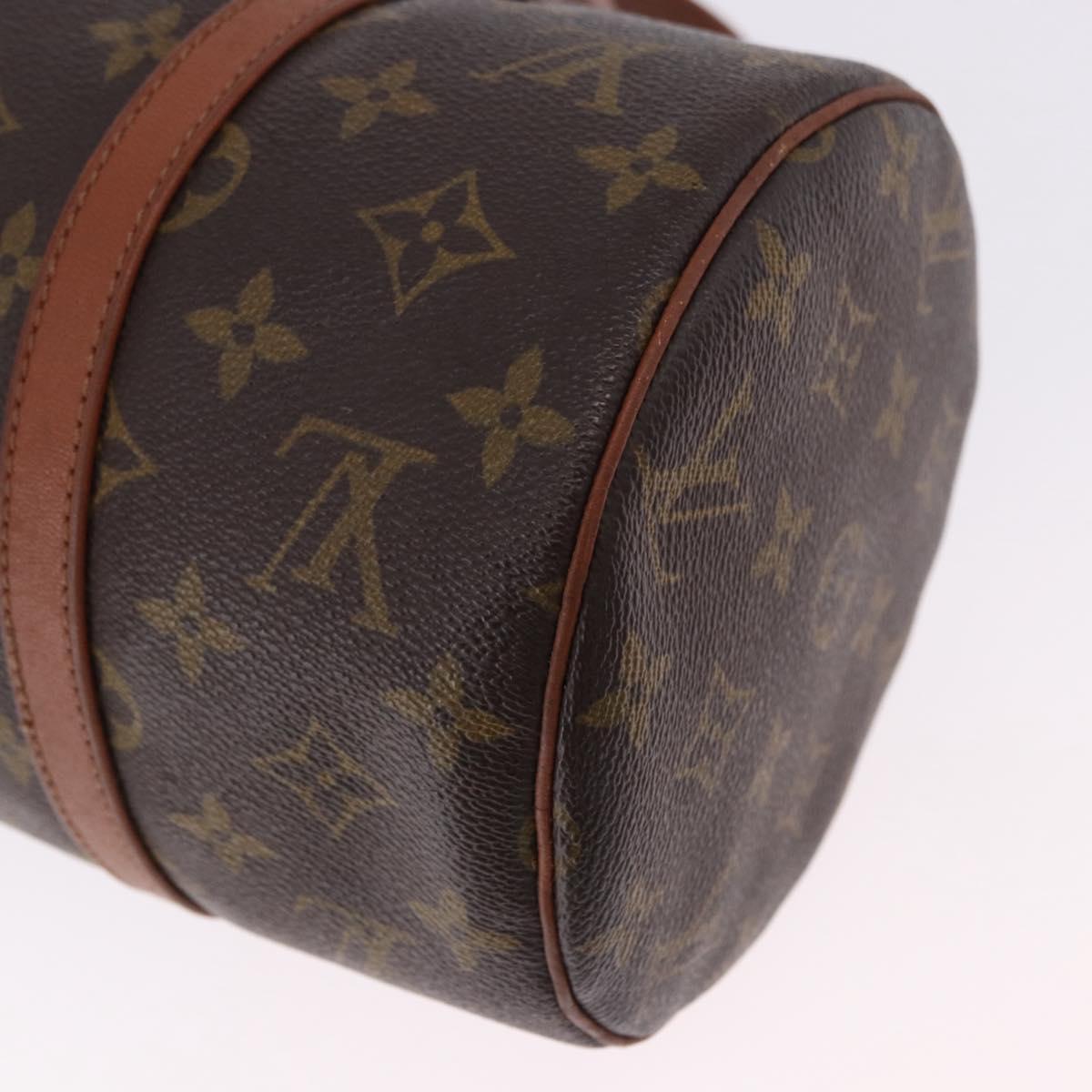 LOUIS VUITTON Monogram Papillon 30 Hand Bag M51365 LV Auth 193849