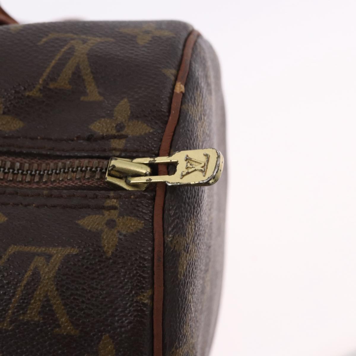 LOUIS VUITTON Monogram Papillon 30 Hand Bag M51365 LV Auth 193849