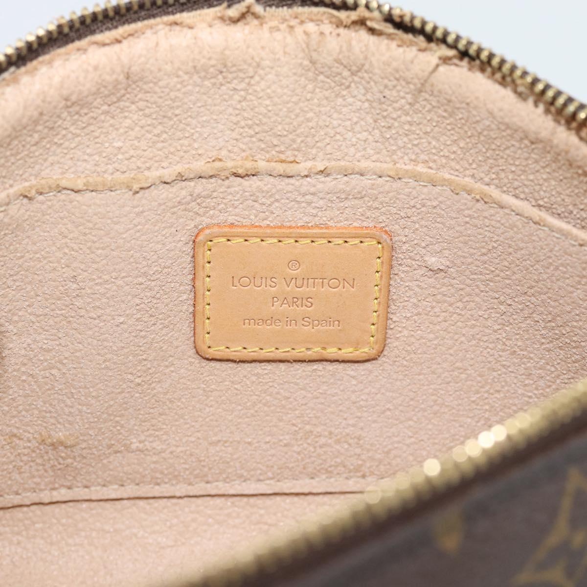 LOUIS VUITTON Monogram Pochette Cosmetic PM Pouch M43998 LV Auth 193864