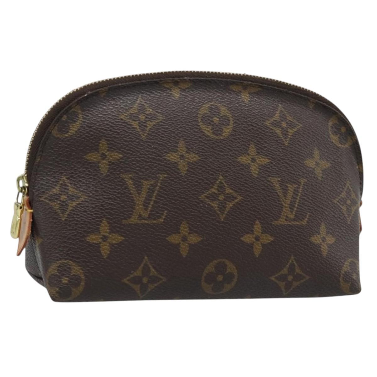 LOUIS VUITTON Monogram Pochette Cosmetic PM Pouch M43998 LV Auth 193864