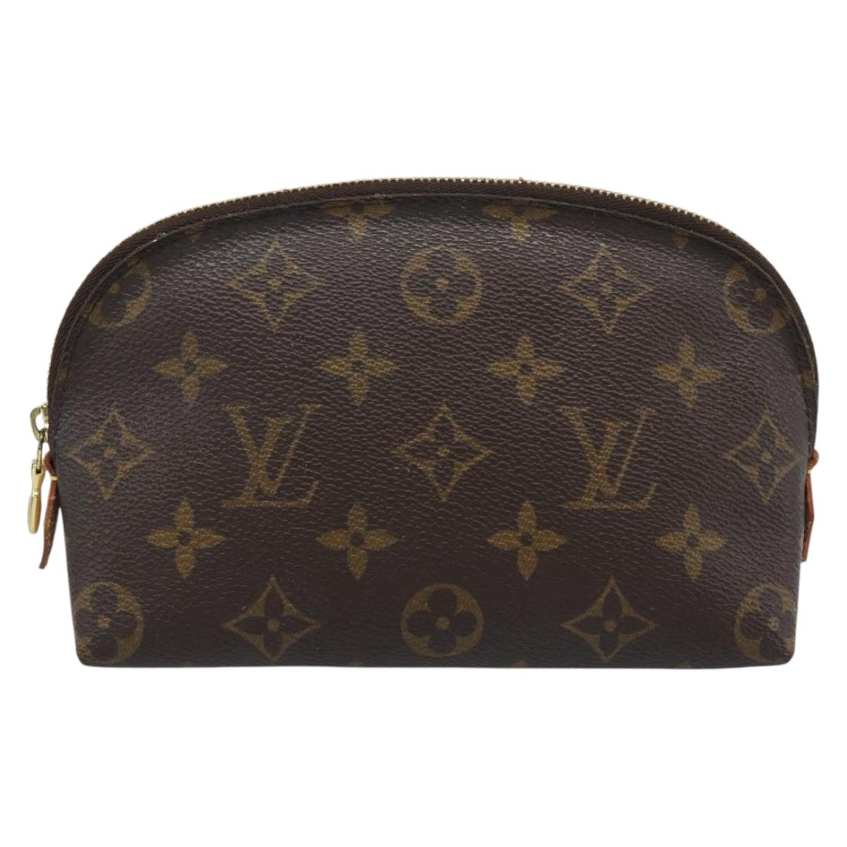 LOUIS VUITTON Monogram Pochette Cosmetic PM Pouch M43998 LV Auth 193864