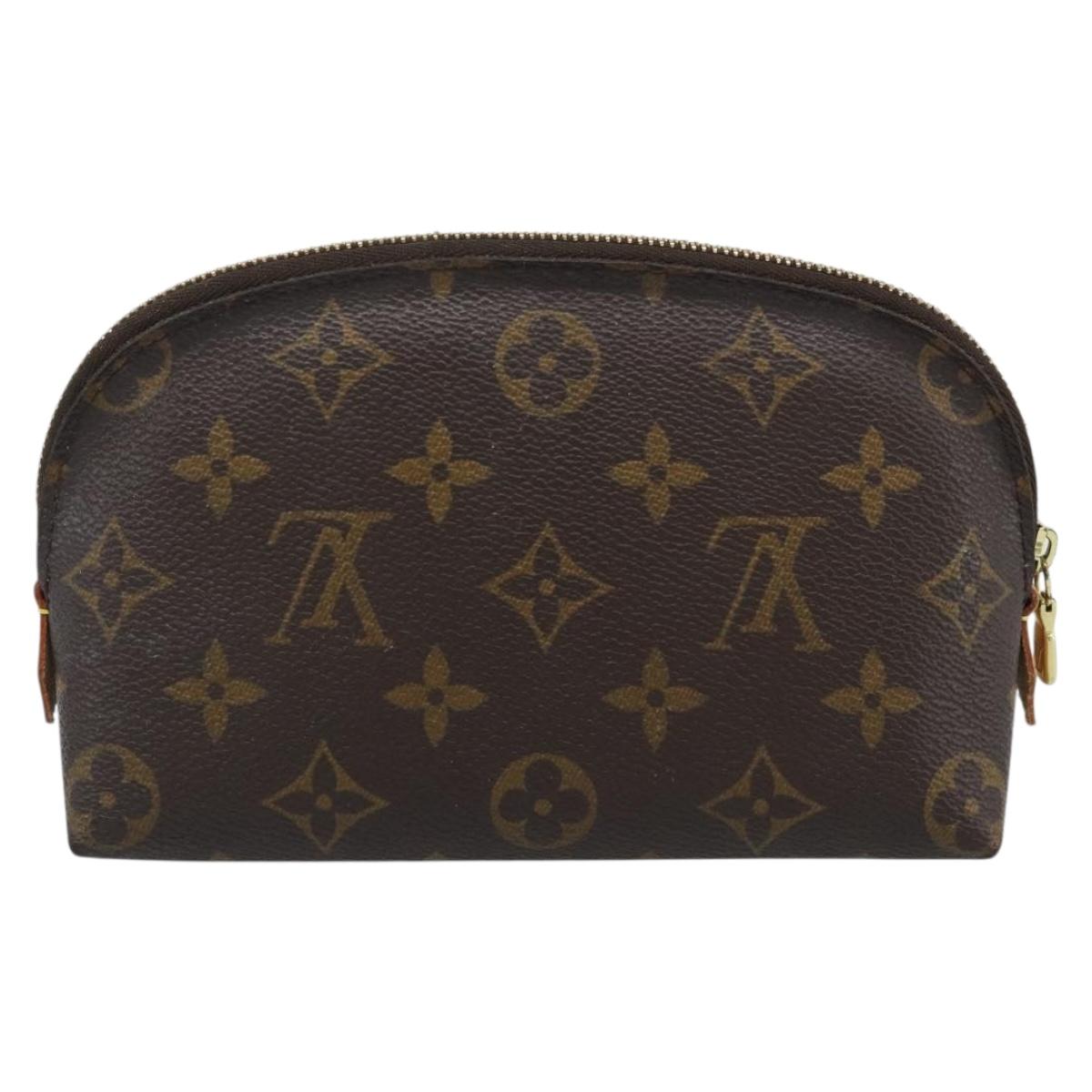 LOUIS VUITTON Monogram Pochette Cosmetic PM Pouch M43998 LV Auth 193864