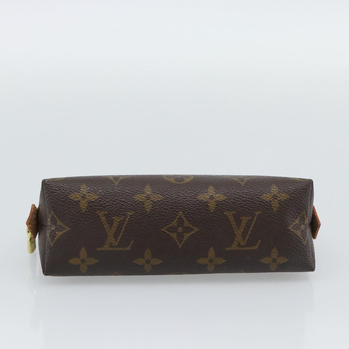 LOUIS VUITTON Monogram Pochette Cosmetic PM Pouch M43998 LV Auth 193864