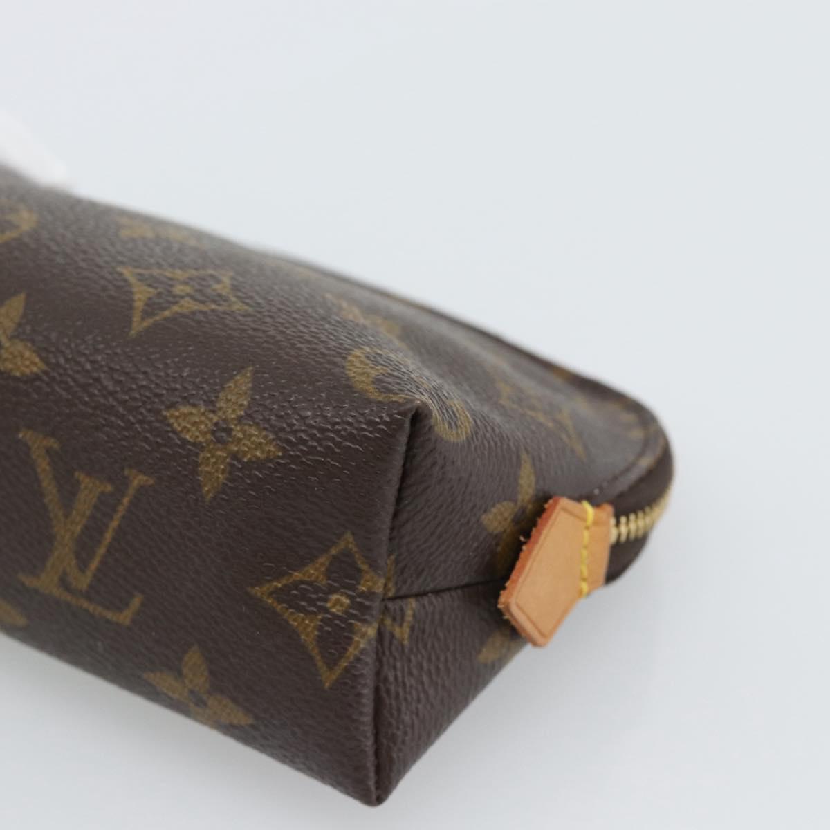 LOUIS VUITTON Monogram Pochette Cosmetic PM Pouch M43998 LV Auth 193864