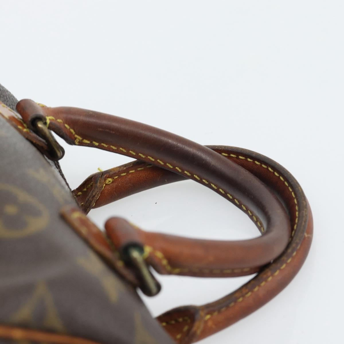 LOUIS VUITTON Monogram Mini Speedy Hand Bag M41534 LV Auth 193865