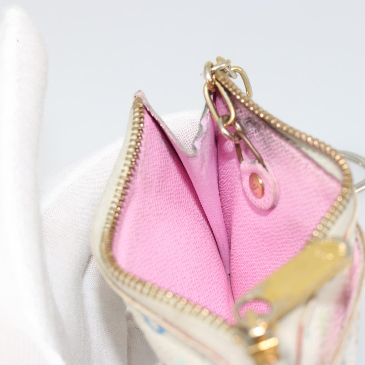 LOUIS VUITTON Monogram Multicolor Pochette Cles NM Purse M93734 LV Auth 193869