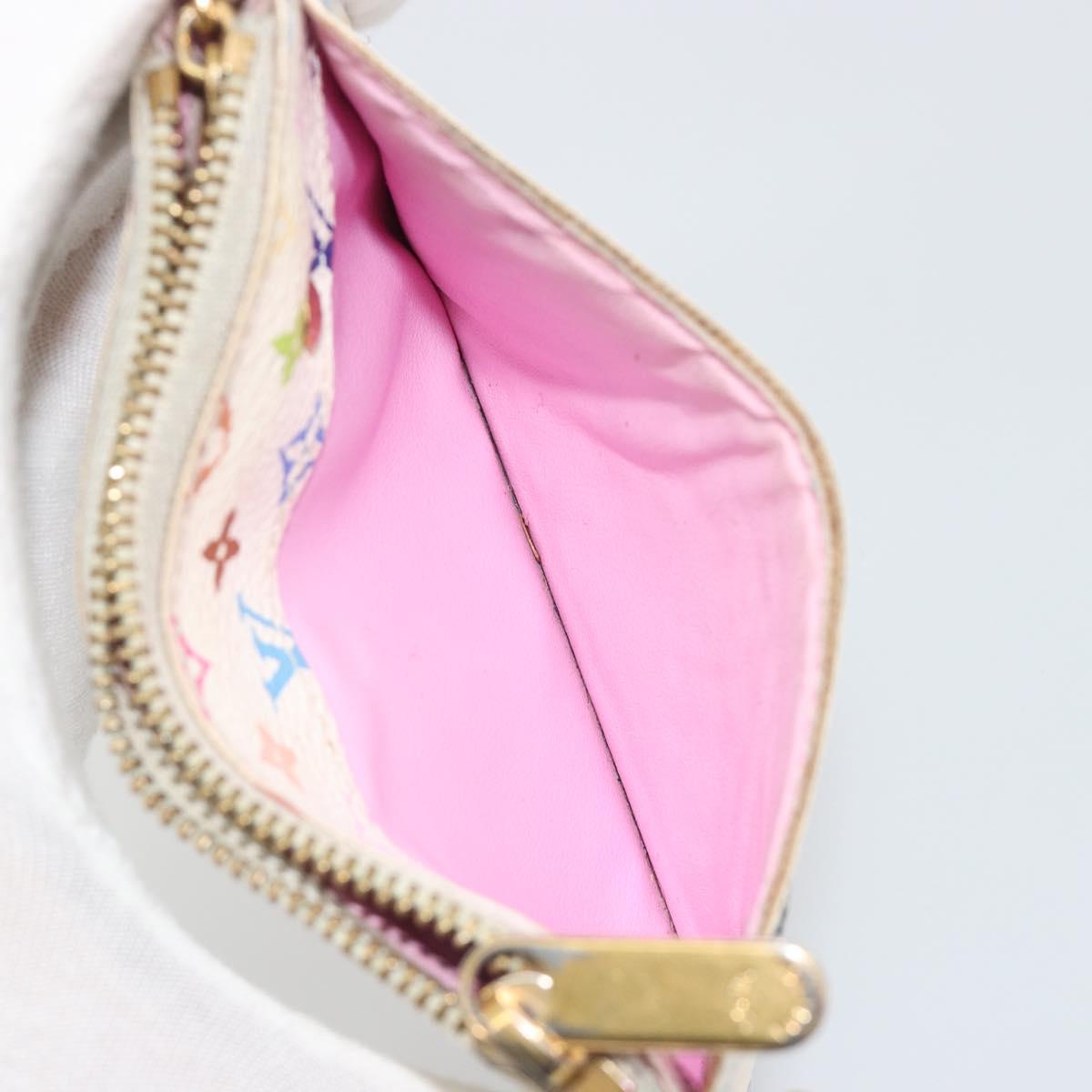 LOUIS VUITTON Monogram Multicolor Pochette Cles NM Purse M93734 LV Auth 193869