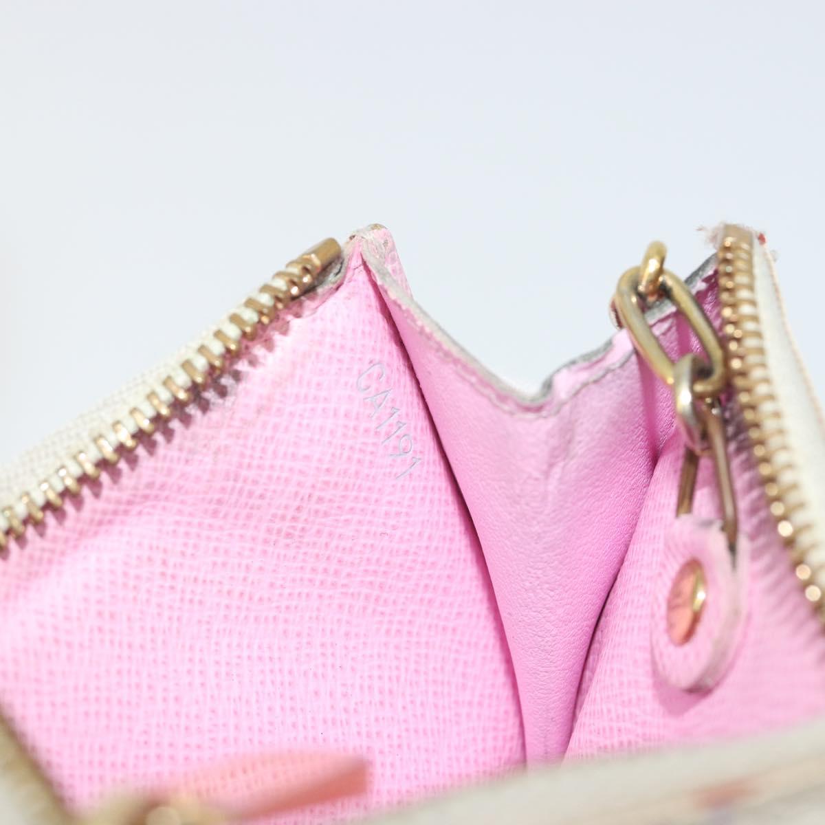 LOUIS VUITTON Monogram Multicolor Pochette Cles NM Purse M93734 LV Auth 193869