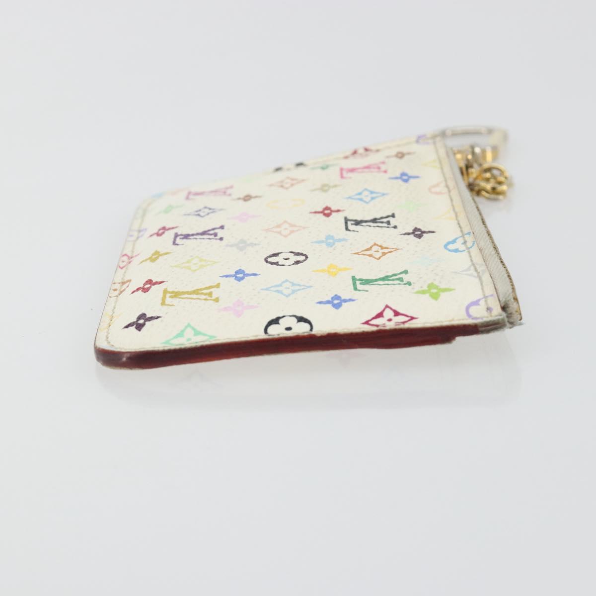 LOUIS VUITTON Monogram Multicolor Pochette Cles NM Purse M93734 LV Auth 193869
